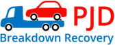 PJD Breakdown Recovery Logo